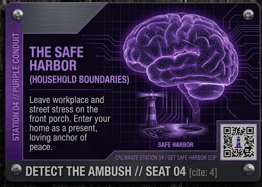 A peaceful household safe harbor at Station 04
